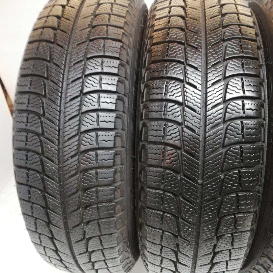 ◆本州・四国は送料無料◆ 185/70R14 ミシュラン X-ICE 2015年 80％ MRワゴン N-BOX ＜スタッドレスタイヤ 4本＞の画像