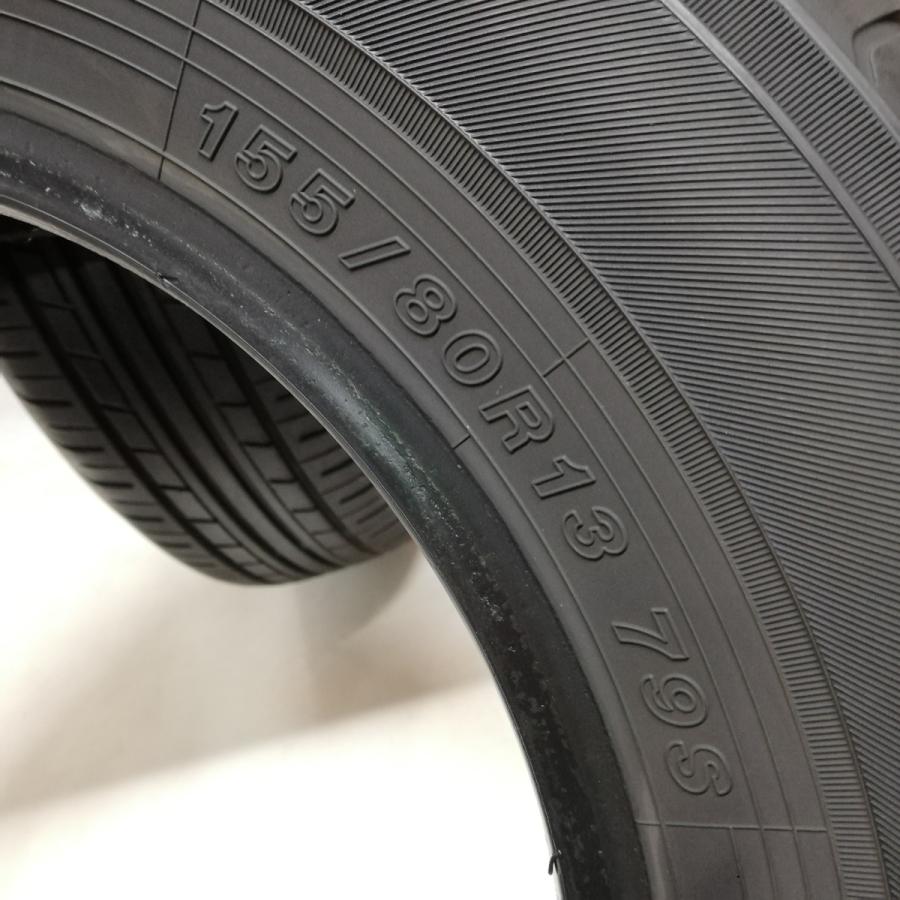 ◇本州・四国は送料無料◇ 155/80R13 ヨコハマタイヤ ECOS ES31 2018年
