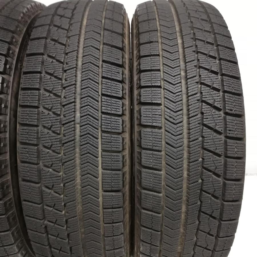 ◆本州・四国は送料無料◆ ＜スタッドレスタイヤ 4本＞ 165/70R14 ブリヂストン VRX 2017年 80〜85% アクアの画像