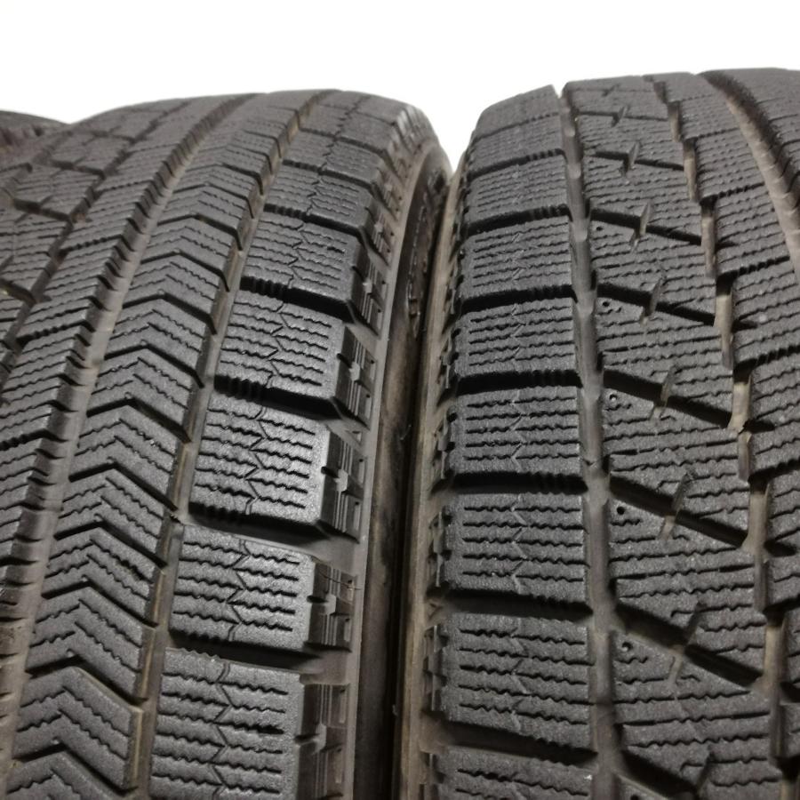 ◆本州・四国は送料無料◆ ＜スタッドレスタイヤ 4本＞ 165/70R14 ブリヂストン VRX 2017年 80〜85% アクアの画像