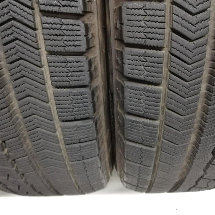 ◆本州・四国は送料無料◆ ＜スタッドレスタイヤ 4本＞ 165/70R14 ブリヂストン VRX 2017年 80〜85% アクアの画像