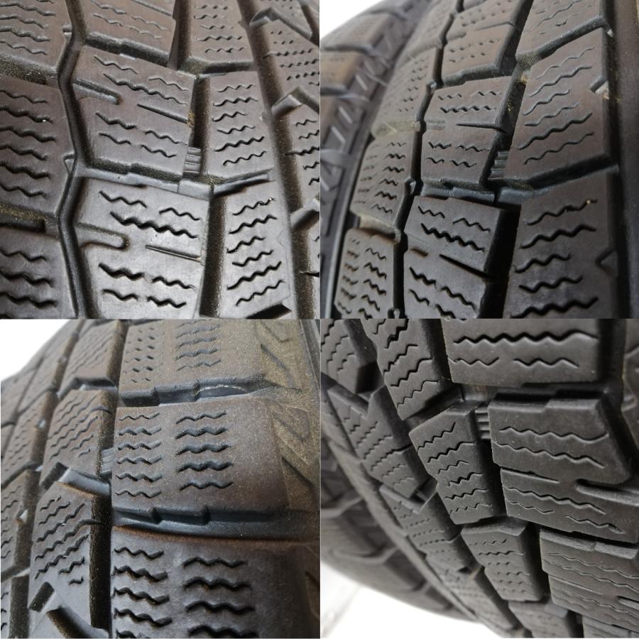 ◆本州・四国は送料無料◆ ＜スタッドレス・ホイール 4本＞ 185/60R15 ダンロップ 15X5.5J ミツビシ製 4H -100 フィット シャトル｜circlecowl｜10