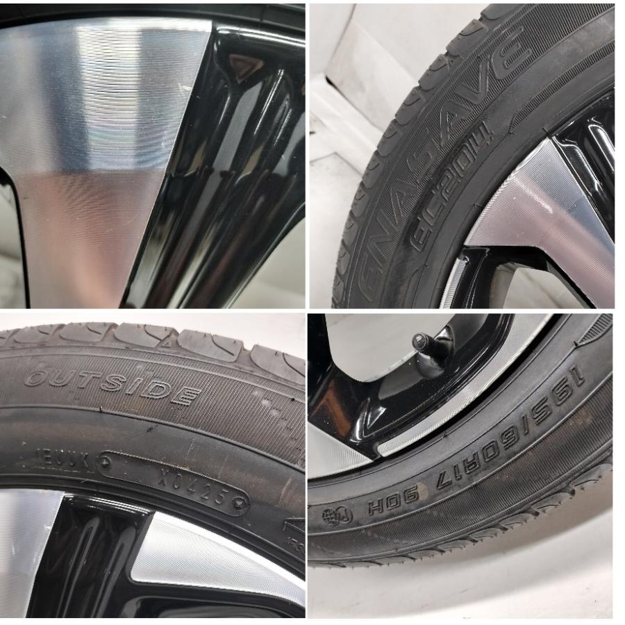 ◆配送先指定あり◆ ＜ノーマル X ホイール 1本＞ 195/60R17 '25年製 95％ 17x6J ダイハツ (ロッキー) 純正 5H -100 ライズ ロッキーの画像
