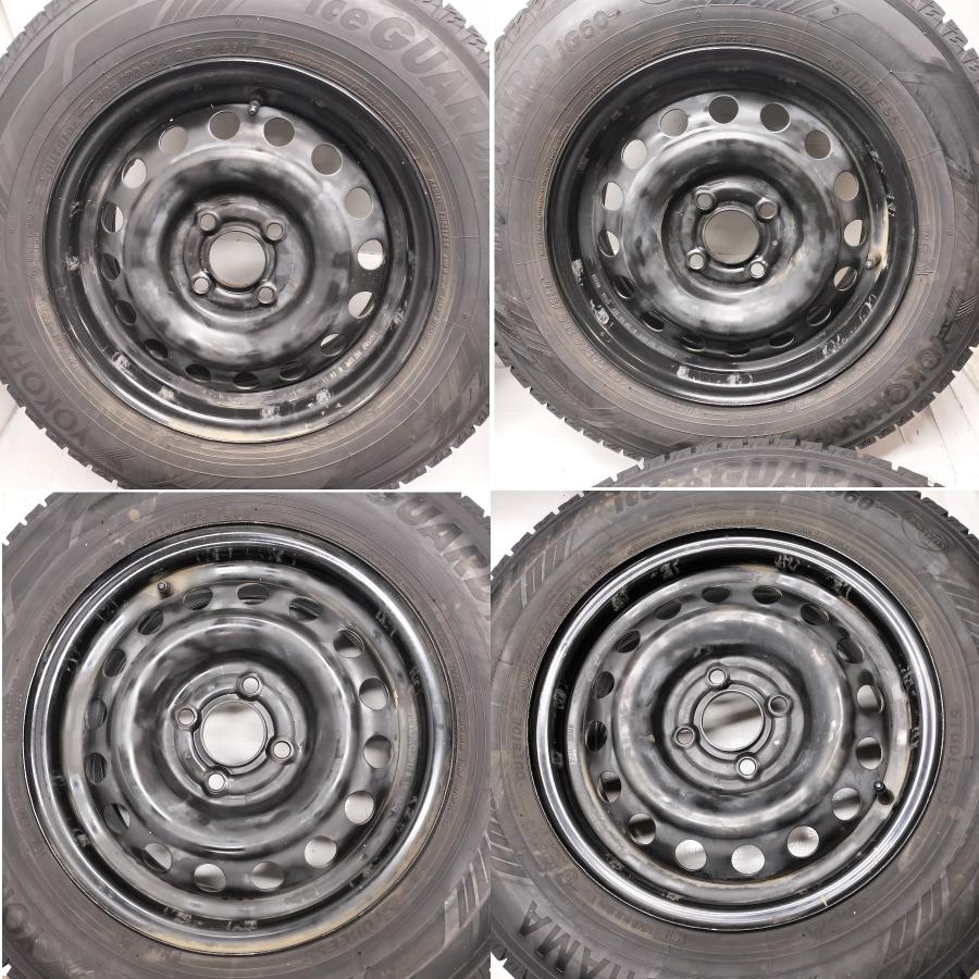 Anna 送料込185/70R14 スタッドレス 日産純正ホイール① ◇本州・四国は送料無料◇ ＜訳アリ特価！ スタッドレス & ホイール 4