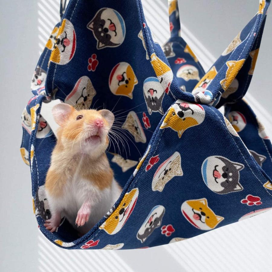 手作りの夏のキャンバス吊りハンモックシュガーグライダー用の小動物のハンモックモルモットオウムフェレットリスチンチラハムスターウサギ寝ているベ 013 Circleislandyahoo 店 通販 Yahoo ショッピング