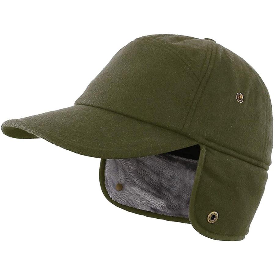 店内全品対象 コネクタイル Connectyle 耳あて付きキャップ メンズ アウトドア 冬 防寒帽子 おしゃれ 暖かい ワークキャップ 大きいサイズ アーミーグ Noteworthy Collectibles Com