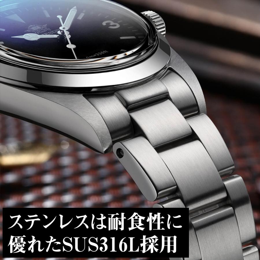 腕時計 メンズ 40代 50代 オマージュウォッチ クォーツ 防水 36mm