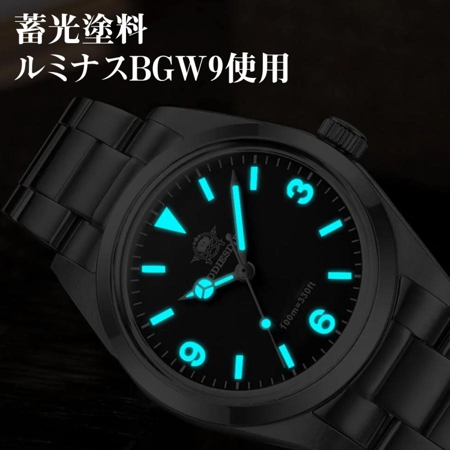 腕時計 メンズ 40代 50代 オマージュウォッチ クォーツ 防水 36mm