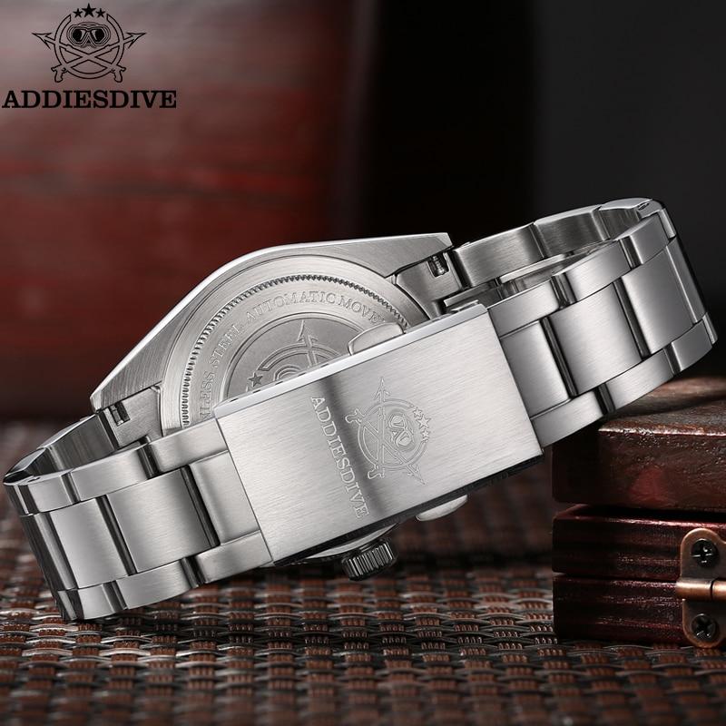 ADDIESDIVE 腕時計 クォーツ スイープ運針 36mm 腕時計 メンズ レディース ユニセックス 40代 50代 防水
