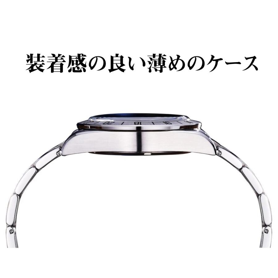 腕時計 メンズ 40代 50代 GMT クォーツ スイス製ムーブメント