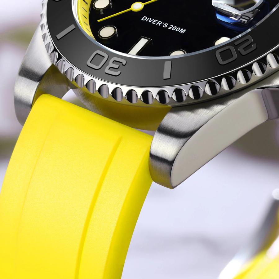 ダイバーズウォッチ 腕時計 メンズ 40代 50代 クォーツ 200m 防水