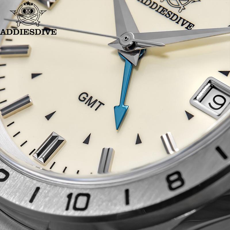 腕時計 メンズ 40代 50代 GMT 防水 クォーツ スイス製ムーブメント