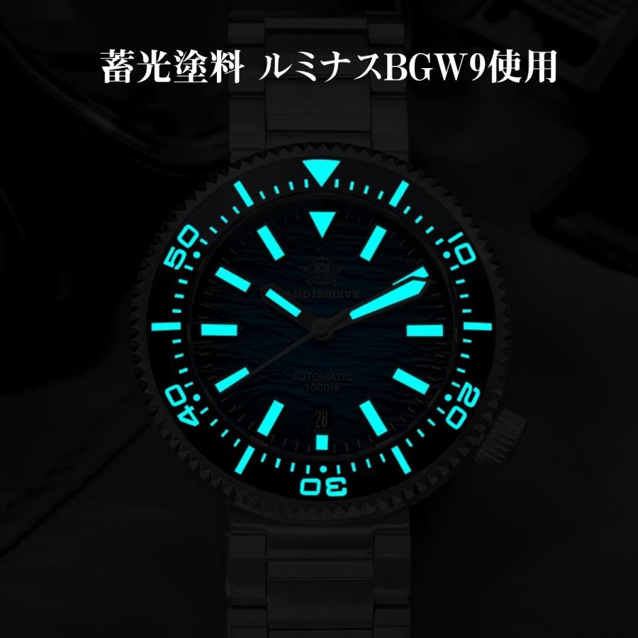 ダイバーズウォッチ 腕時計 メンズ 1000m防水 機械式 自動巻き 手