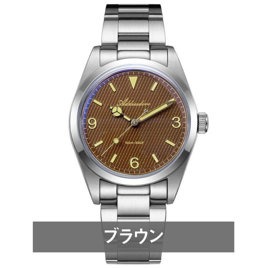 腕時計 メンズ 40代 50代 オマージュウォッチ クォーツ 防水 36mm VH31