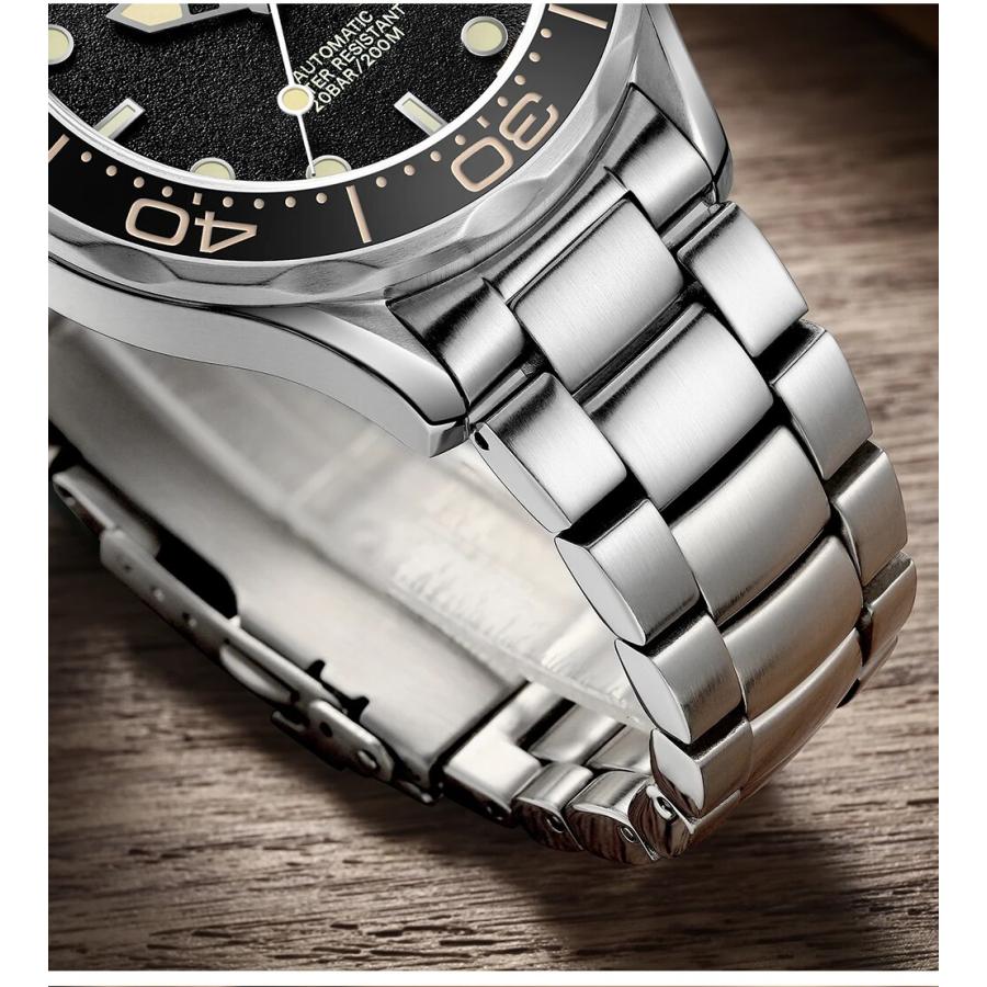 【WR】自動巻　メンズ　時計 稼働品 ダイバーズウォッチ 自動巻き腕時計 メンズ 40代 機械式