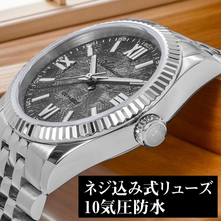 腕時計 メンズ 40代 50代 オマージュウォッチ クォーツ 防水 36mm VH31