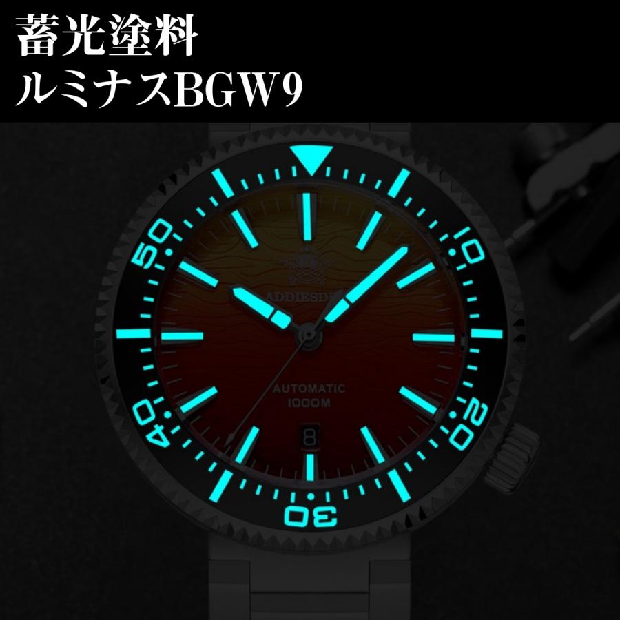 ダイバーズウォッチ 腕時計 メンズ 1000m防水 機械式 自動巻き 手