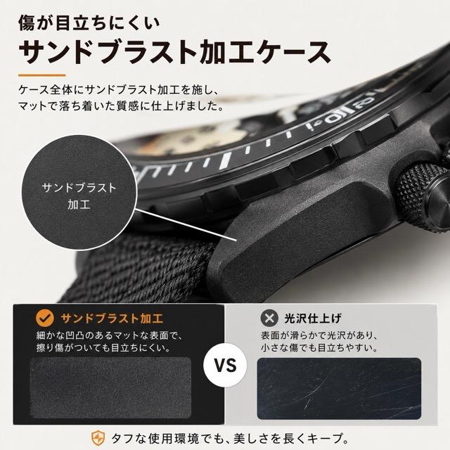 腕時計 メンズ ダイバーズウォッチ 100m防水 ミリタリーウォッチ クォーツ ナイロンベルト 日付表示 ADDIESDIVE MY-059 |  | 08