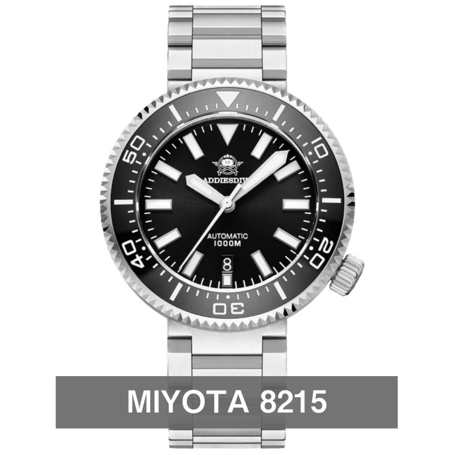 LATINO 自動巻き時計 5ATM 防水 ラティーノ ミリタリー 自動巻き 未使用品 ブラック LATINO