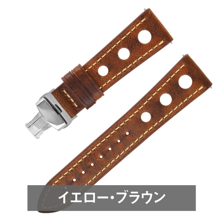 時計ベルト 革 Dバックル 穴あき 両開き 観音開き 交換 自分で 替え
