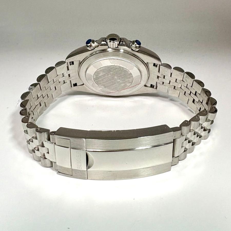 腕時計 メンズ 40代 50代 クロノグラフ メカニカルクォーツ メカクォーツ クォーツ カレンダー パンダ 2針 BLIGER |  | 12