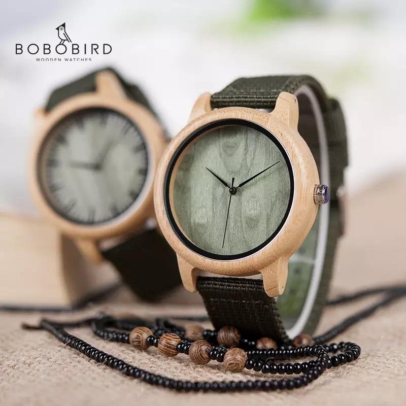 木製腕時計 ウッドウォッチ メンズ 40代 50代 竹 バンブー クォーツ 金属アレルギー ボボバード BOBO BIRD D11 | BOBO BIRD | 12