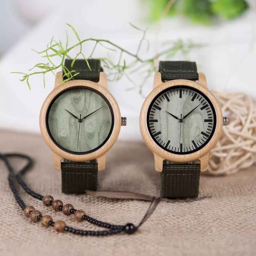 木製腕時計 ウッドウォッチ メンズ 40代 50代 竹 バンブー クォーツ 金属アレルギー ボボバード BOBO BIRD D11 | BOBO BIRD | 14