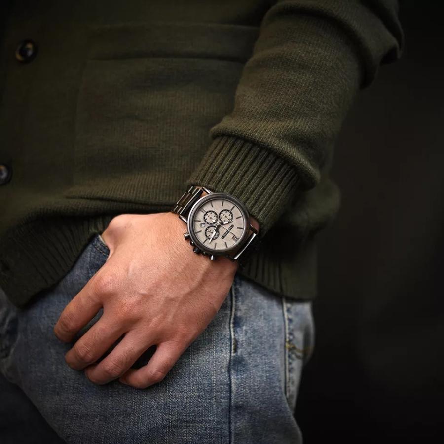 BOBO BIRD 木製腕時計 メンズ ウッドウォッチ 40代 50代 クロノグラフ