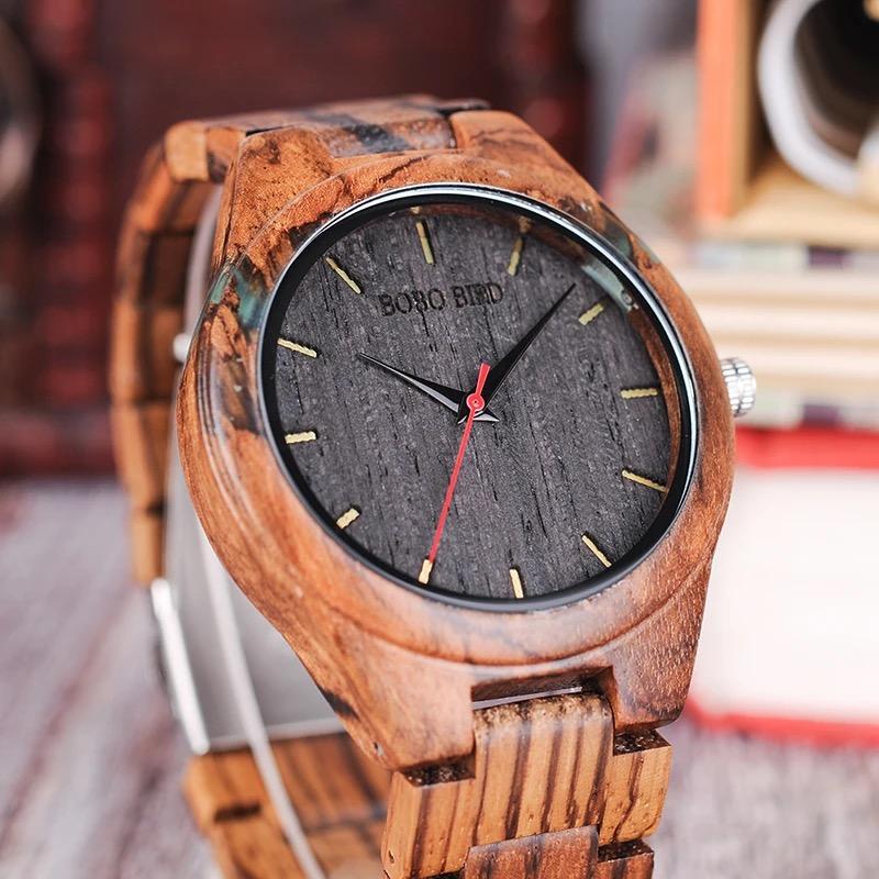 腕時計 メンズ 40代 50代 ボボバード BOBO BIRD 木製腕時計 ウッドウォッチ 金属アレルギー 父の日 Q05｜circulo｜12