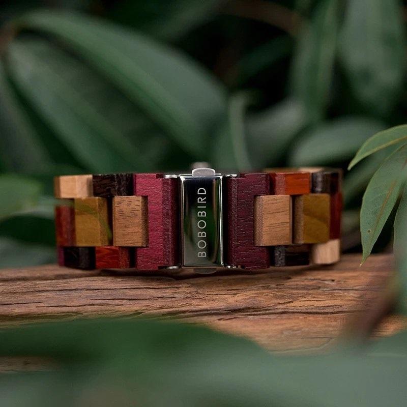 腕時計 レディース 20代 30代 40代 ボボバード BOBO BIRD 木製腕時計 ウッドウォッチ クォーツ 金属アレルギー S02 | BOBO BIRD | 12