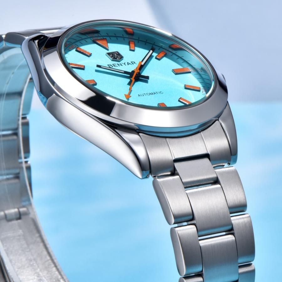 機械式腕時計 メンズ 40代 50代 オマージュウォッチ 自動巻き BENYAR