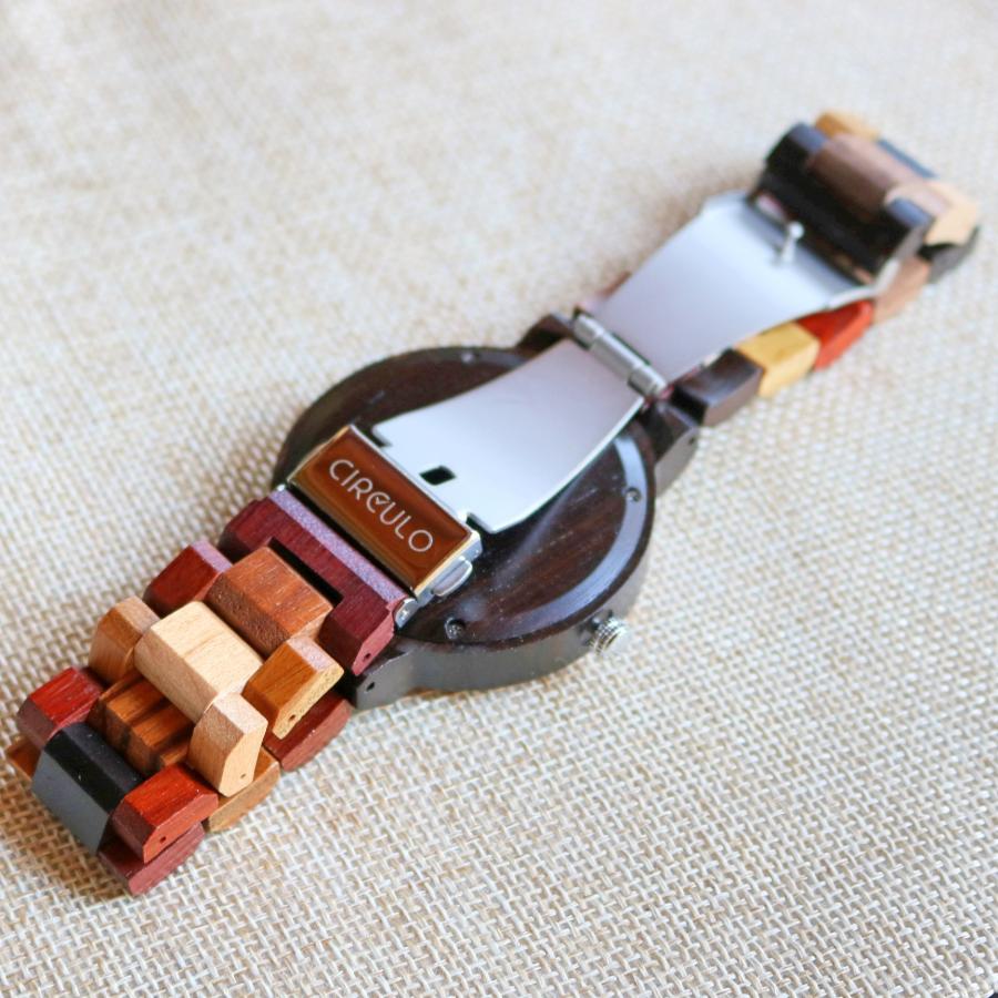 腕時計 レディース 木製腕時計 ウッドウォッチ 20代 30代 40代 クォーツ カレンダー 日付 曜日 シルクロ |  | 05