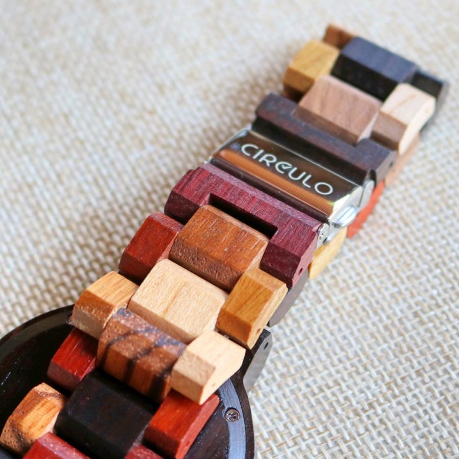 ペアウォッチ カップル 夫婦 木製腕時計 ウッドウォッチ ペア価格 シルクロ 金属アレルギー プレゼント ギフト |  | 07