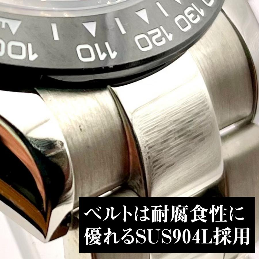 腕時計 メンズ 40代 50代 オマージュウォッチ クロノグラフ クォーツ 39mm パンダ シルクロ CI-1020｜circulo｜06