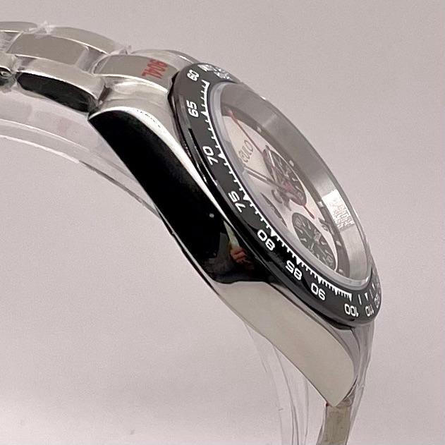 腕時計 メンズ 40代 50代 オマージュウォッチ クロノグラフ クォーツ 39mm パンダ シルクロ CI-1020 |  | 09