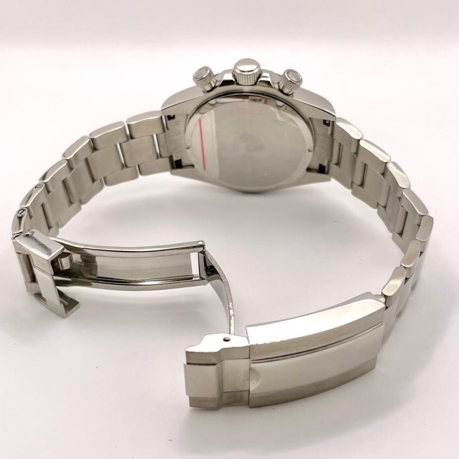 腕時計 メンズ 40代 50代 オマージュウォッチ クロノグラフ クォーツ 39mm パンダ シルクロ CI-1020 |  | 11