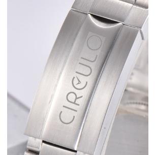 機械式腕時計 メンズ 40代 50代 GMT オマージュウォッチ 自動巻き セイコームーブメント 手巻き付き シルクロ CI-2010｜circulo｜17