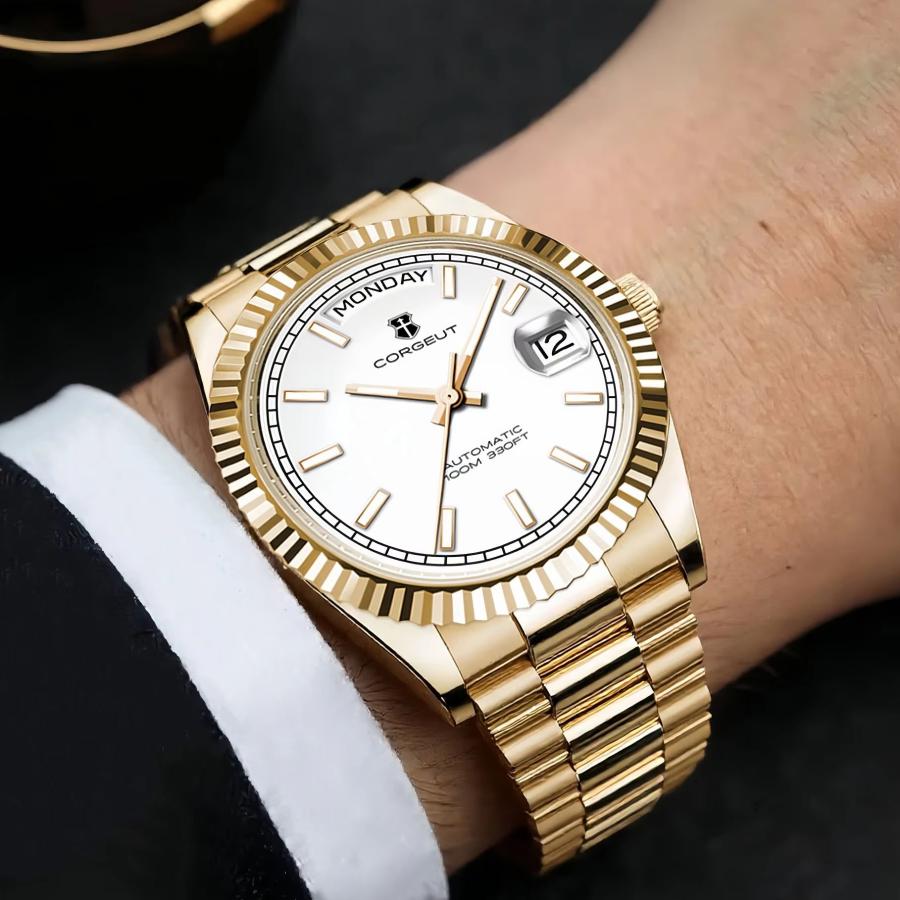 値下げ　　オマージュ 　ウォッチ　クォーツ 自動巻き腕時計 メンズ 40代 50代 オマージュウォッチ