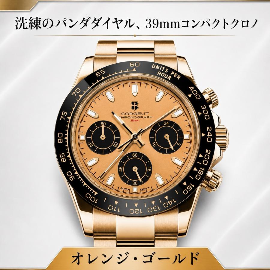 腕時計 メンズ 40代 50代 クロノグラフ オマージュウォッチ クォーツ
