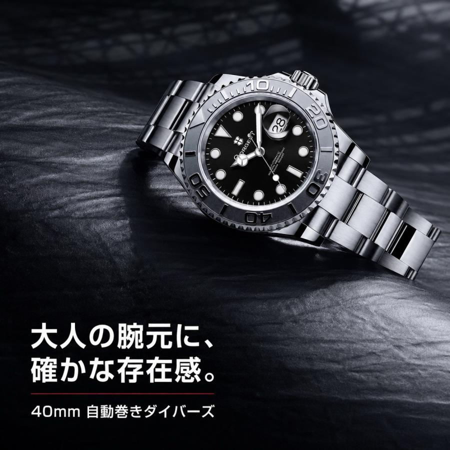腕時計 メンズ 機械式 自動巻き 日本製ムーブメント ダイバーズ