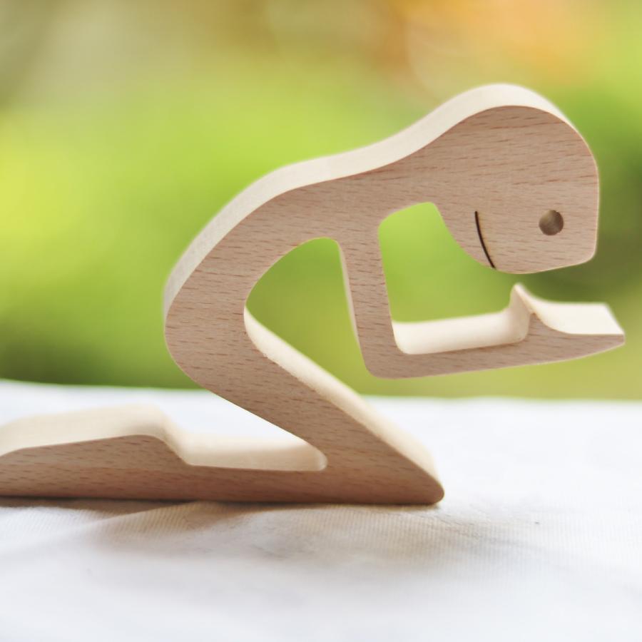 木製 オブジェ 置物 犬 子犬 猫 子猫 動物 天然木 おもちゃ プレゼント |  | 06