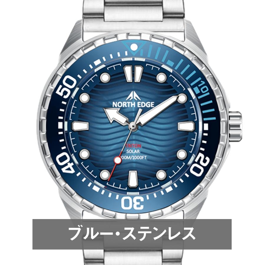 腕時計 メンズ ソーラー ダイバーズウォッチ 300m防水