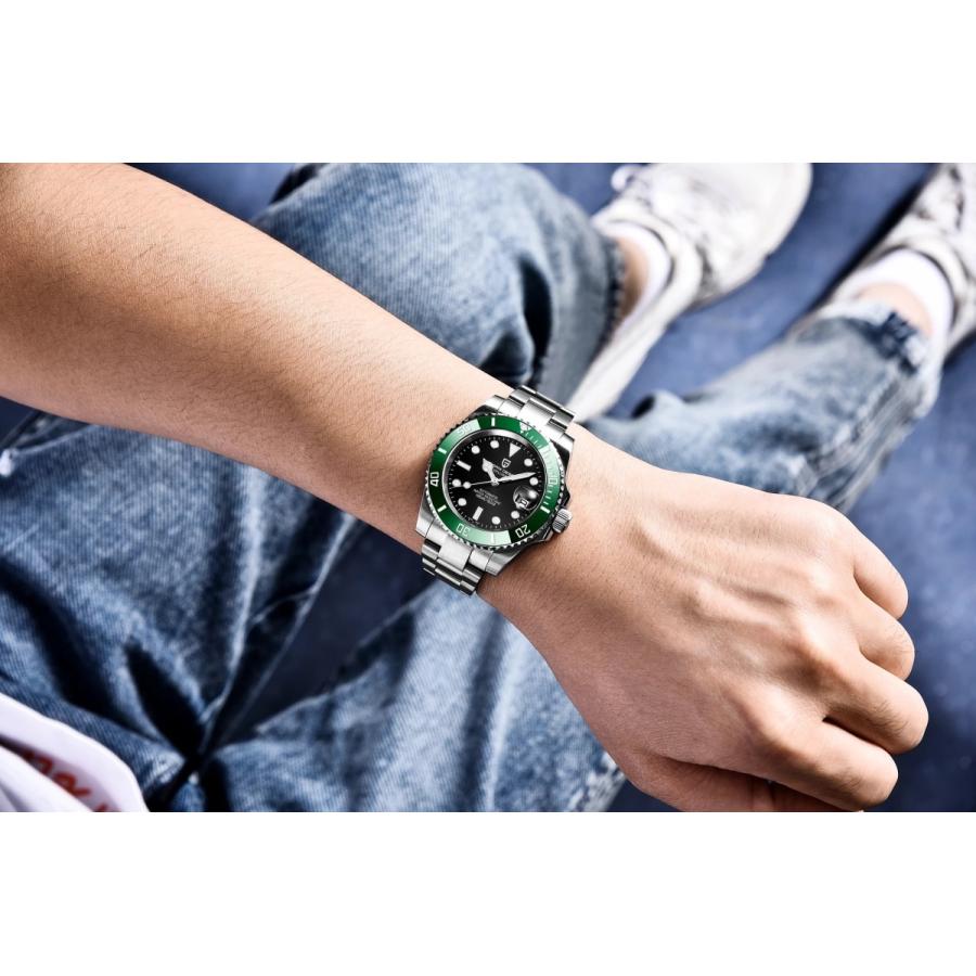 腕時計 メンズ 40代 50代 パガーニデザイン PAGANI DESIGN グリーン