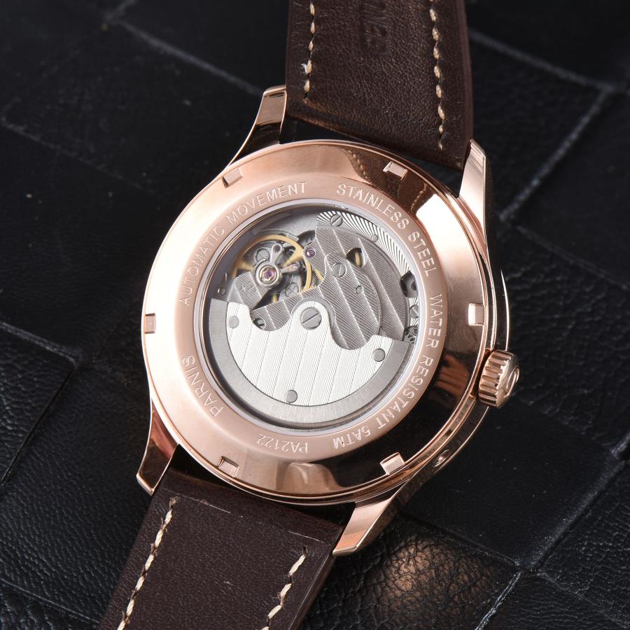 腕時計 メンズ 40代 50代 機械式 自動巻き パワーリザーブ