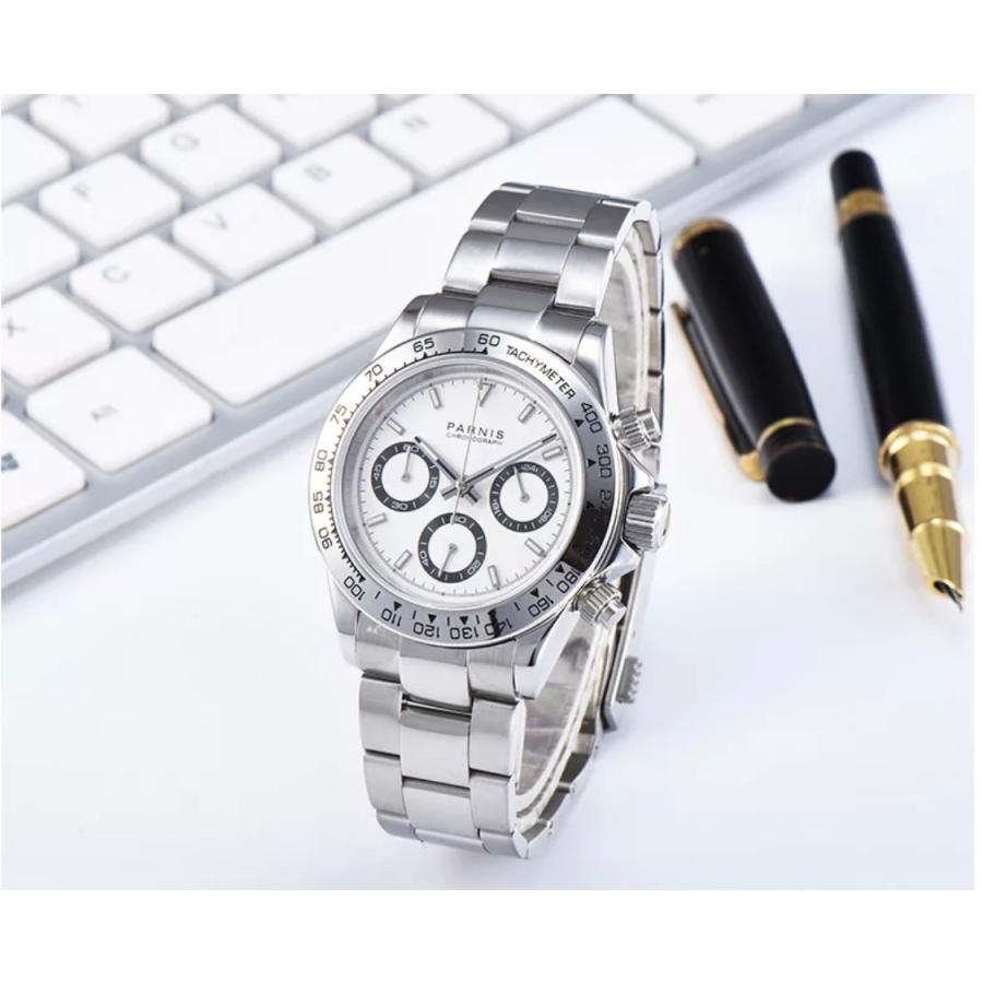パーニス PARNIS メンズ腕時計 オマージュウォッチ クロノグラフ クォーツ PA6048 :parnis-pa6048-silver:腕時計のシルクロ  - 通販 - Yahoo!ショッピング