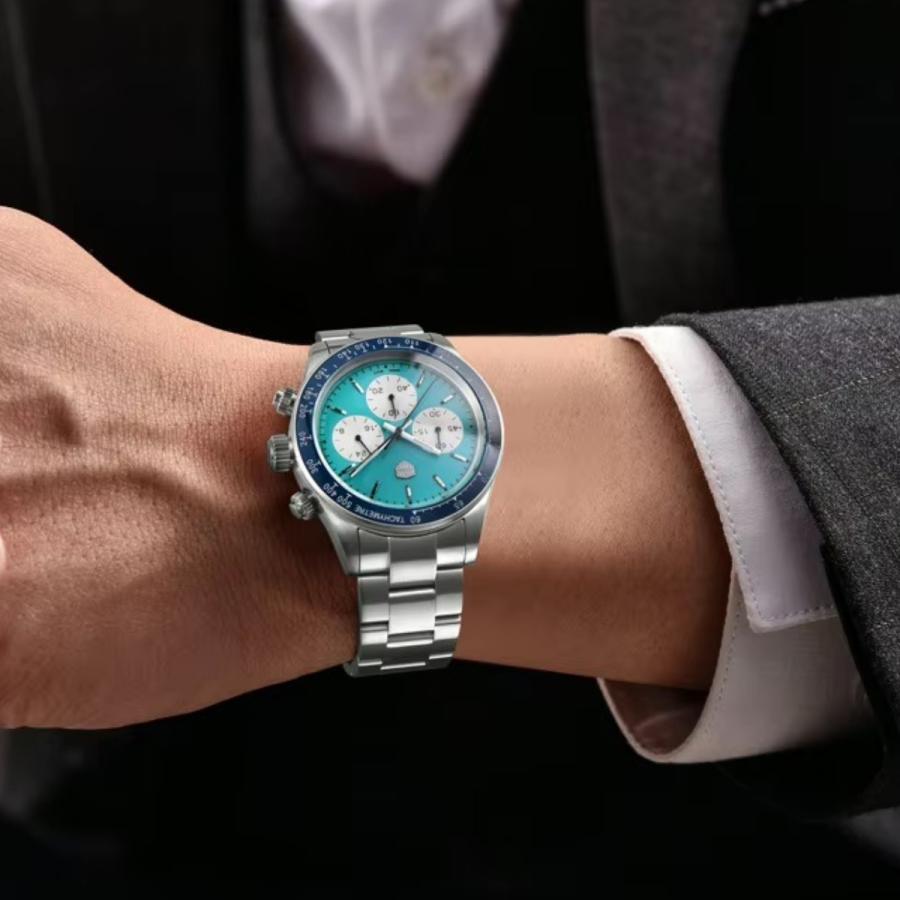 腕時計 メンズ 40代 50代 クロノグラフ オマージュウォッチ クォーツ