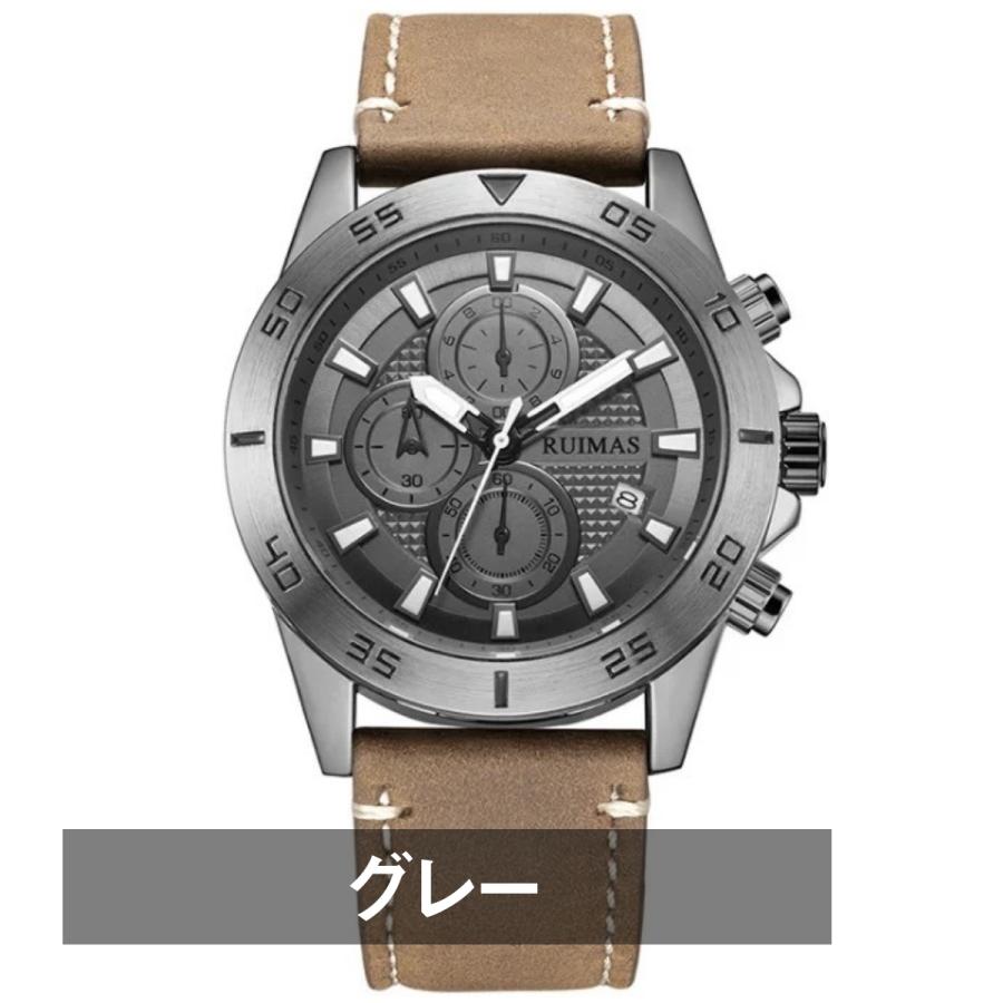 爆買 腕時計 メンズ 20代 30代 40代 50代 RUIMAS クロノグラフ