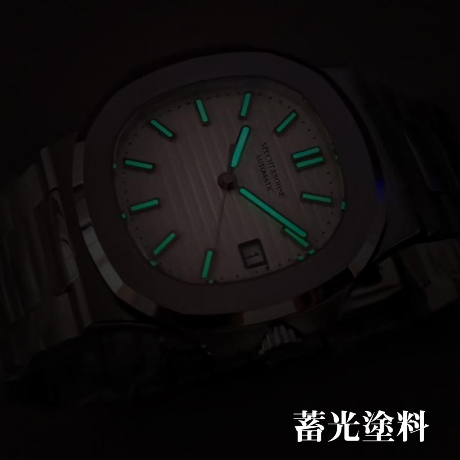 機械式腕時計 メンズ 40代 50代 オマージュウォッチ 自動巻き ミヨタムーブメント 手巻き SPECHT & SOHNE SP0002 |  | 11