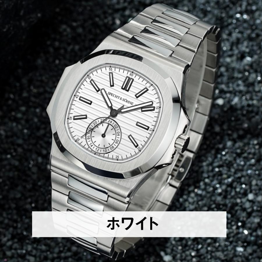 腕時計 メンズ 40代 50代 オマージュウォッチ クォーツ メカクォーツ 24時間計 SPECHT & SOHNE SP5980 |  | 06