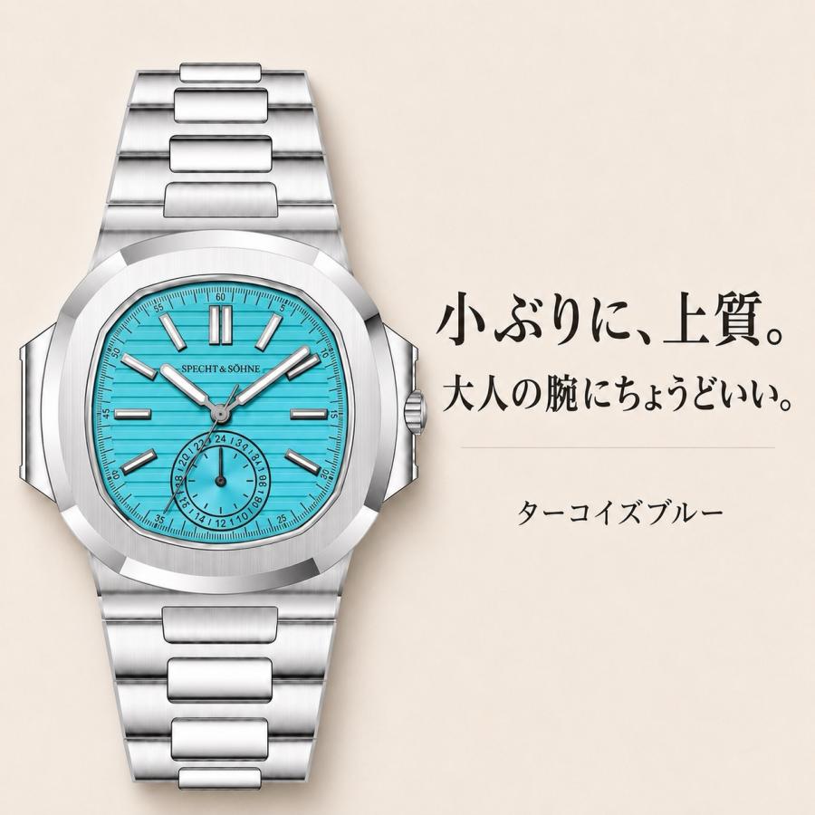 腕時計 メンズ オマージュウォッチ SPECHT & SOHNE クォーツ メカ